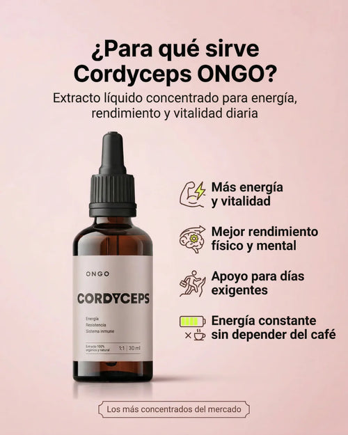 Cordyceps en gotas - ONGO
