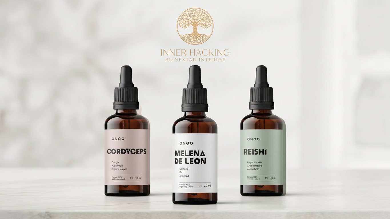Melena de león - Cordyceps - Reishi